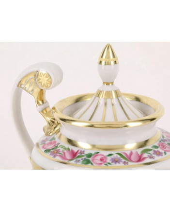 LOMONOSOV IMPERIAL PORCELAIN TEA SET ALEXANDRIA THE MEMORY 20pc