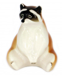 LOMONOSOV IMPERIAL PORCELAIN FIGURINE RACCOON #2