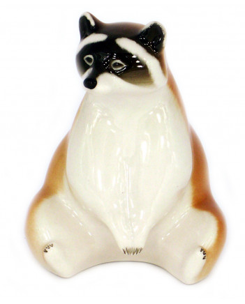 LOMONOSOV IMPERIAL PORCELAIN FIGURINE RACCOON #2