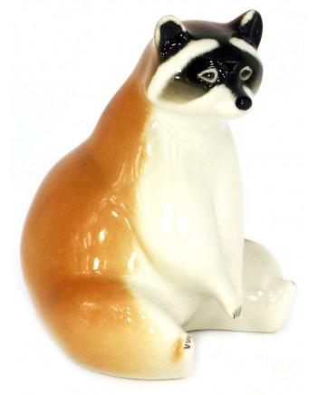 LOMONOSOV IMPERIAL PORCELAIN FIGURINE RACCOON #2