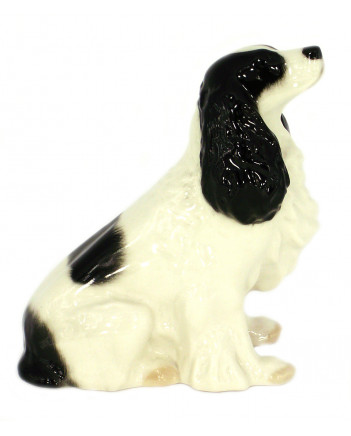 LOMONOSOV IMPERIAL PORCELAIN FIGURINE DOG SPANIEL