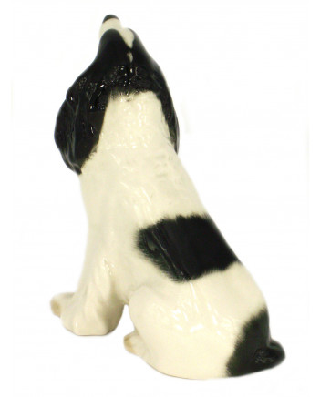 LOMONOSOV IMPERIAL PORCELAIN FIGURINE DOG SPANIEL