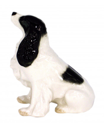 LOMONOSOV IMPERIAL PORCELAIN FIGURINE DOG SPANIEL
