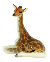 LOMONOSOV IMPERIAL PORCELAIN FIGURINE GIRAFFE BABY
