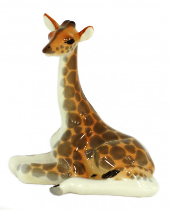 LOMONOSOV IMPERIAL PORCELAIN FIGURINE GIRAFFE BABY