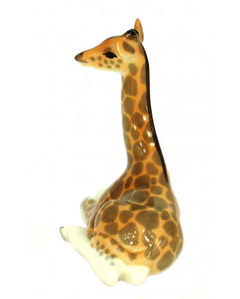 LOMONOSOV IMPERIAL PORCELAIN FIGURINE GIRAFFE BABY