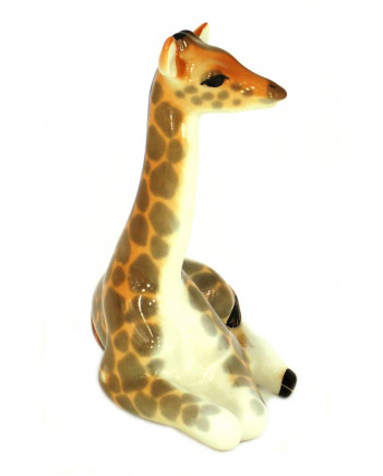 LOMONOSOV IMPERIAL PORCELAIN FIGURINE GIRAFFE BABY