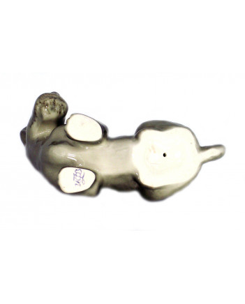LOMONOSOV IMPERIAL PORCELAIN FIGURINE DOG SCOTTISH TERRIER