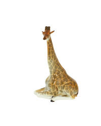 LOMONOSOV IMPERIAL PORCELAIN FIGURINE GIRAFFE WITH LONG NECK