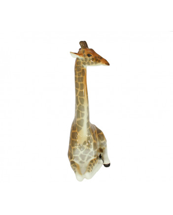 LOMONOSOV IMPERIAL PORCELAIN FIGURINE GIRAFFE WITH LONG NECK