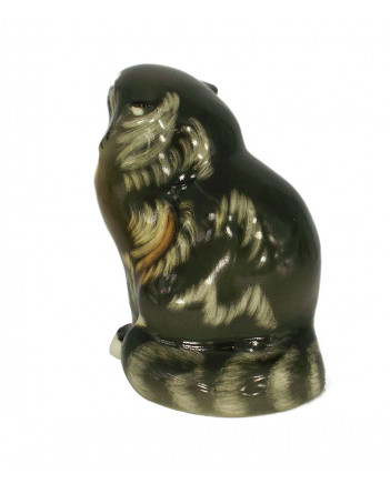 LOMONOSOV IMPERIAL PORCELAIN FIGURINE CAT WILD