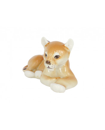 LOMONOSOV IMPERIAL PORCELAIN FIGURINE LION BABY