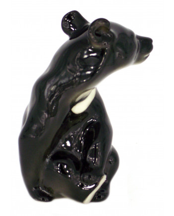 LOMONOSOV IMPERIAL PORCELAIN FIGURINE ASIAN BEAR