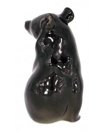 LOMONOSOV IMPERIAL PORCELAIN FIGURINE ASIAN BEAR
