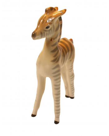 LOMONOSOV IMPERIAL PORCELAIN FIGURINE ZEBRA BABY