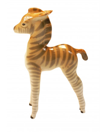 LOMONOSOV IMPERIAL PORCELAIN FIGURINE ZEBRA BABY