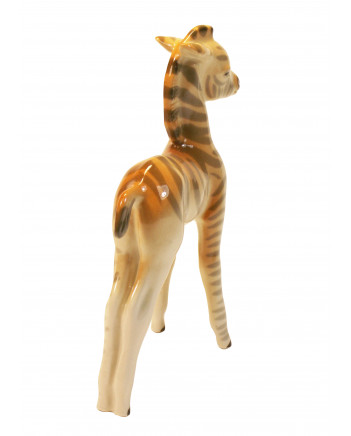 LOMONOSOV IMPERIAL PORCELAIN FIGURINE ZEBRA BABY