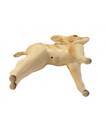 LOMONOSOV IMPERIAL PORCELAIN FIGURINE ZEBRA BABY