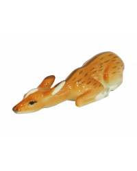 LOMONOSOV IMPERIAL PORCELAIN FIGURINE FALLOW DEER BABY