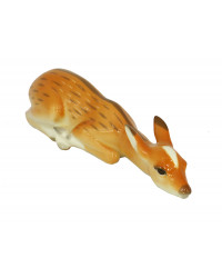 LOMONOSOV IMPERIAL PORCELAIN FIGURINE FALLOW DEER BABY