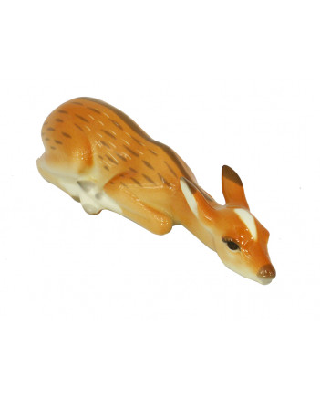 LOMONOSOV IMPERIAL PORCELAIN FIGURINE FALLOW DEER BABY LOMONOSOV IMPERIAL PORCELAIN FIGURINE FALLOW DEER BABY