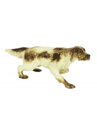 LOMONOSOV IMPERIAL PORCELAIN FIGURINE DOG SETTER