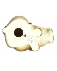 LOMONOSOV IMPERIAL PORCELAIN FIGURINE HIPPO YAWNING