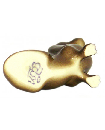 LOMONOSOV IMPERIAL PORCELAIN FIGURINE DOG DACHSHUND  PUPPY