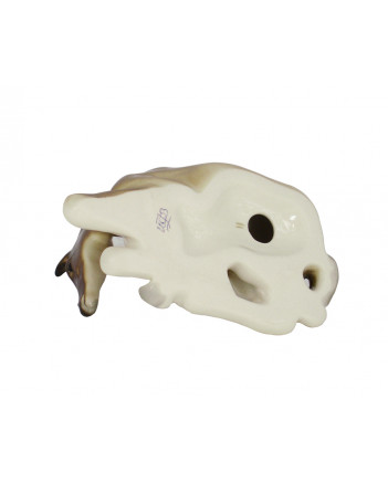 LOMONOSOV IMPERIAL PORCELAIN FIGURINE HORSE BROWN