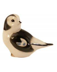 LOMONOSOV IMPERIAL PORCELAIN FIGURINE BIRD SNOWBUNTING #1