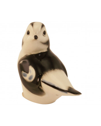 LOMONOSOV IMPERIAL PORCELAIN FIGURINE BIRD SNOWBUNTING #1