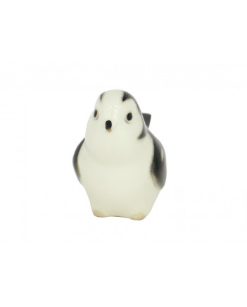 LOMONOSOV IMPERIAL PORCELAIN FIGURINE BIRD SNOWBUNTING #2
