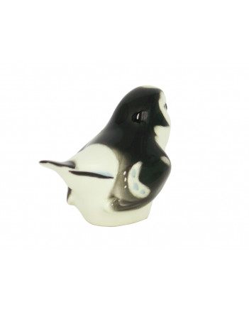 LOMONOSOV IMPERIAL PORCELAIN FIGURINE BIRD SNOWBUNTING #2