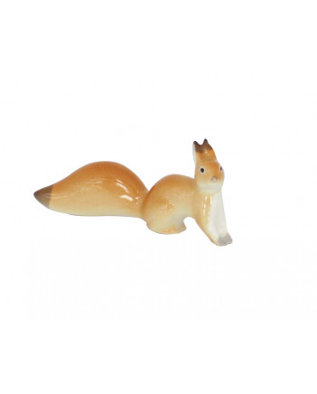 LOMONOSOV IMPERIAL PORCELAIN FIGURINE SQUIRREL #1
