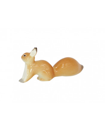 LOMONOSOV IMPERIAL PORCELAIN FIGURINE SQUIRREL #1