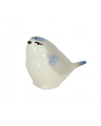 LOMONOSOV IMPERIAL PORCELAIN FIGURINE BIRD TOMTIT TITMOUSE