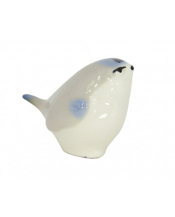 LOMONOSOV IMPERIAL PORCELAIN FIGURINE BIRD TOMTIT TITMOUSE