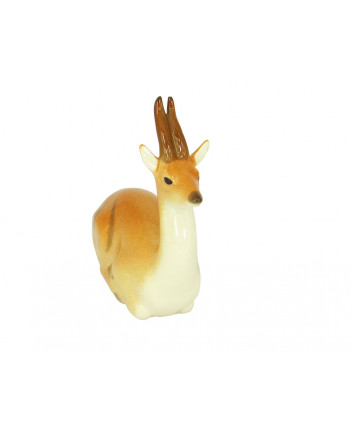LOMONOSOV IMPERIAL PORCELAIN FIGURINE GAZELLE