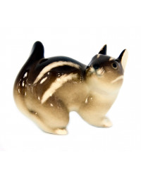 LOMONOSOV IMPERIAL PORCELAIN FIGURINE CHIPMUNK #1