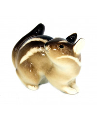 LOMONOSOV IMPERIAL PORCELAIN FIGURINE CHIPMUNK #1