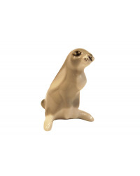 LOMONOSOV IMPERIAL PORCELAIN FIGURINE HARE