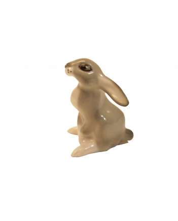 LOMONOSOV IMPERIAL PORCELAIN FIGURINE HARE