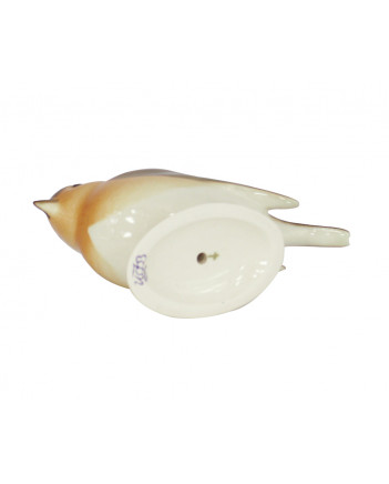 LOMONOSOV IMPERIAL PORCELAIN FIGURINE BIRD ROBIN BIG