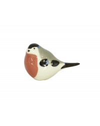 LOMONOSOV IMPERIAL PORCELAIN FIGURINE BIRD BULLFINCH SMALL