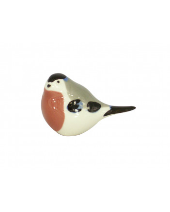 LOMONOSOV IMPERIAL PORCELAIN FIGURINE BIRD BULLFINCH SMALL