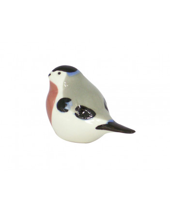 LOMONOSOV IMPERIAL PORCELAIN FIGURINE BIRD BULLFINCH SMALL