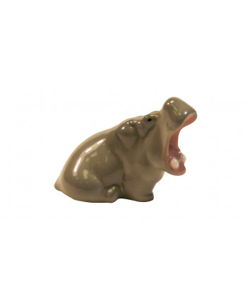 LOMONOSOV IMPERIAL PORCELAIN FIGURINE HIPPO BABY