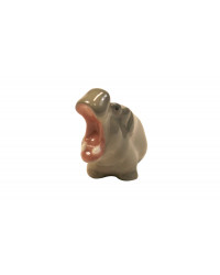 LOMONOSOV IMPERIAL PORCELAIN FIGURINE HIPPO BABY