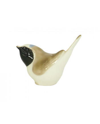 LOMONOSOV IMPERIAL PORCELAIN FIGURINE BIRD REDSTART