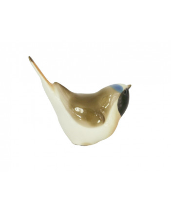 LOMONOSOV IMPERIAL PORCELAIN FIGURINE BIRD REDSTART
